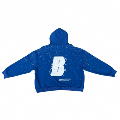 "Blizzard Luxe" Hoodie - Arctic Wave